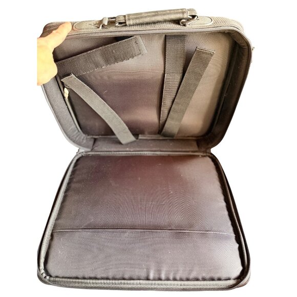 Tenba Black Nylon Camera/Laptop Carrying Case With Compartments & Straps - Picture 5 of 9